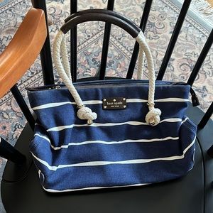 Authentic Kate Spade Hit the Dock Rudy nautical rope purse